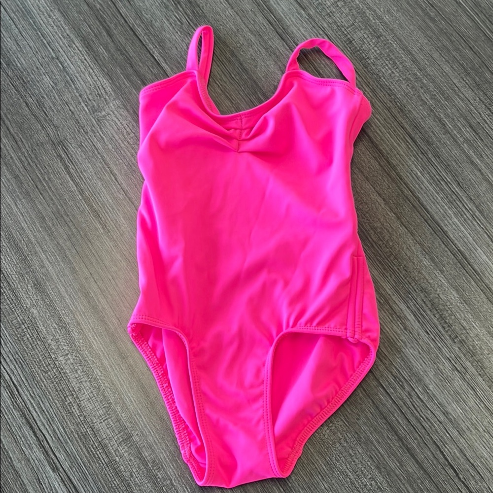 Tiger Friday Kids Pink Dance Leotard CM